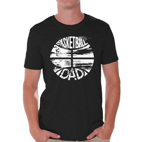 Awkward Styles Men's Basketball Dad Graphic T-shirt Tops Sports Dad Gift Father's Day Cool Gift Idea