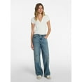 thumbnail image 2 of No Boundaries Mid-Rise Star Jeans, 31" Inseam, Women's, 2 of 5