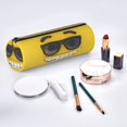 thumbnail image 2 of Easygdp Smiling With Sunglasses para Estuche de Lápices Cilíndrico de Cuero con Cremallera, Organizador de Lápices de Cuero para Escuela, Oficina y Viajes, 2 of 6