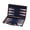 Blue, variant on Premium Rolls Up Backgammon Board PU Leather Backgammon Game Mat Board Foldable Design For Camping And Social Gatherings