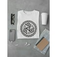 thumbnail image 3 of Round Celtic Design T-Shirt Men -Image by Shutterstock, Male x-Large, 3 of 4