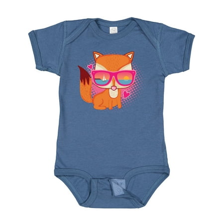 

Inktastic Fox Beach Sunglasses Gift Baby Girl Bodysuit