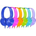 thumbnail image 1 of Cascos para niños para el salón de clases, paquete de 6 unidades, multicolores, 1 of 3