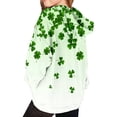 thumbnail image 4 of Mercatoo Kids Girls Boys St 𝐏atricks Day Sweatshirt Long Sleeve Hoodies Shirt Cloverss Printed Pullover Tops Children Clothes, 4 of 6