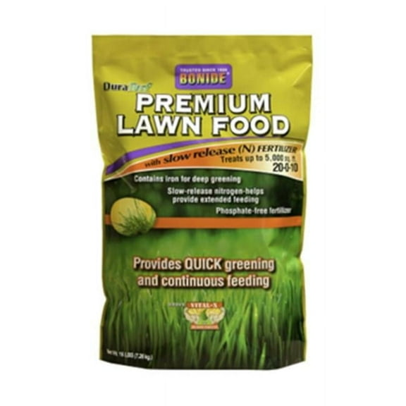 Bonide 60462 Lawn Fertilizer, Granular, Fertilizer, 16 lb Bag