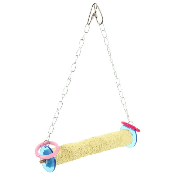 WORGEOUS Bird Toy Swing Parrot Playground Cage Perches for Large Birds Toys