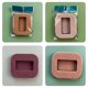 thumbnail image 4 of OULII 6Ud Protectores Para Muebles De Fieltro Antideslizantes Para De Madera Color Surtido, 4 of 6