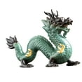 thumbnail image 3 of Estatua de dragón de china tradicional, estatuilla de decoración artesanal, escultura de decoración, estatua de dragón chino para escritorio Verde, 3 of 8