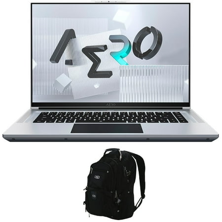 Gigabyte AERO 16 Gaming/Entertainment Laptop (Intel i7-12700H 14-Core, 16.0in 60Hz 4K (3840x2400), NVIDIA GeForce RTX 3070 Ti, Win 11 Home) with Travel/Work Backpack