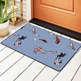 thumbnail image 2 of XMXY Koi Carp Fish Area Rugs Doormat Outdoor Entrance, Facecloth Non-slip Floor Mat Rug for Living Room Kitchen Sink Area Indoor,72"x48", 2 of 9