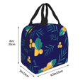 thumbnail image 4 of Bolsa térmica para almuerzo MGEZCOO: tela Oxford impermeable, mantiene la comida fresca durante 4 horas, ideal para el trabajo, la escuela y actividades al aire libre., 4 of 8