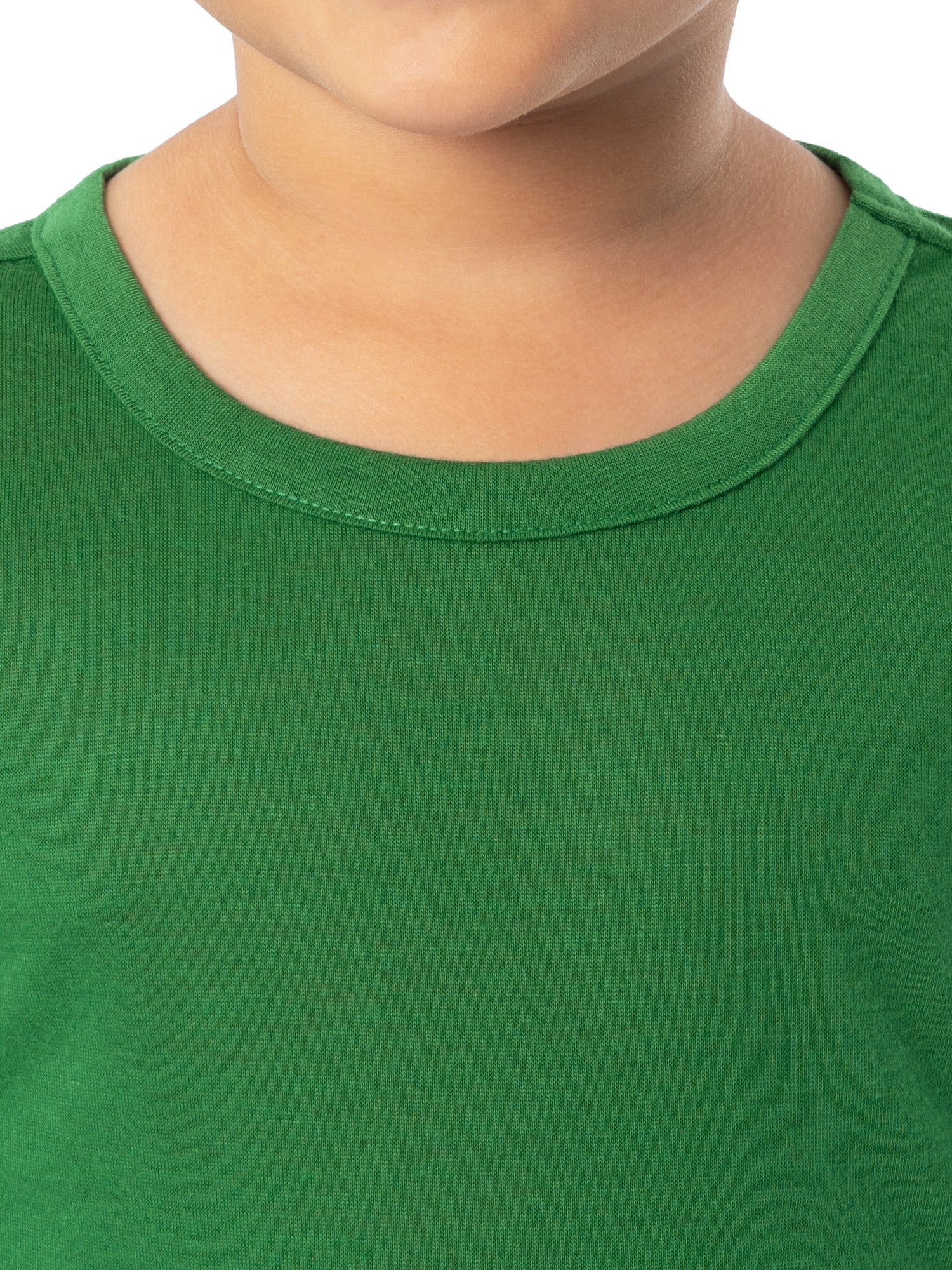 Fruit of the Loom Boy's Long Sleeve Fleece Pajama Set, 2-Piece, Sizes 4-16