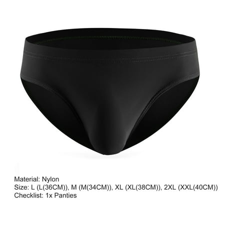 

harmtty Trendy Male Underwear Stretchy for Inside Wear Pure Colors