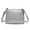 Gray, variant on Crossbody Bags for Women,Simple Sophistication Cross Body Bag for Women,Elastic Leather Purses for Women,Gray