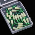 thumbnail image 3 of 20x Clips de pesca giratorios de acero inoxidable con pasadores y subconectores rápidos L, 3 of 8