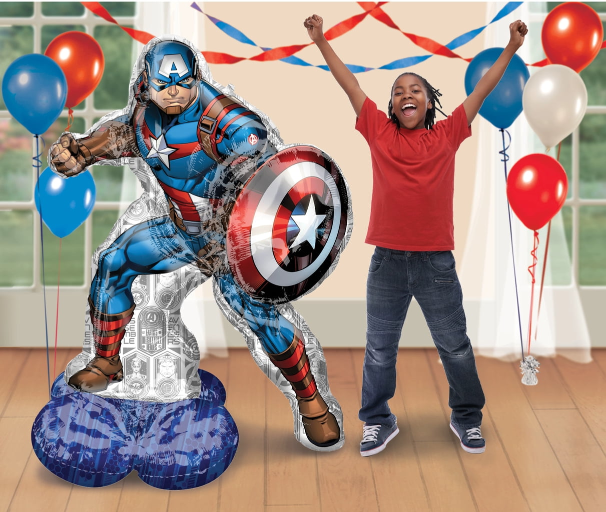 Marvel Avengers Airloonz Fill With Air Balloon 58