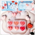 thumbnail image 3 of Shisuyan Moule en Forme de Cœur DIY Silicone Blanc 3 Pcs, 3 of 8