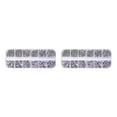 thumbnail image 4 of QualitChoice 1 Bag Glass Crystal Special-shaped Eye-catching Flat Bottom Easy to Paste Perfect Match Nail Rhinestones for Mobile Phone 430 White AB 2Set, 4 of 6