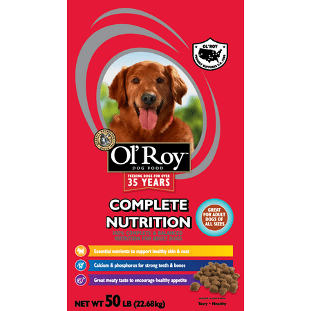 Ol' Roy Complete Nutrition Adult Dry Dog Food, 50