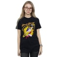 thumbnail image 2 of DC Comics Womens Wonder Woman Leap Cotton Boyfriend T-Shirt, 2 of 5