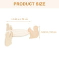 thumbnail image 4 of 1 Set High Base Cake Stand Cupcake Dessert Display Stand Wood Fruit Candy Tray, 4 of 8