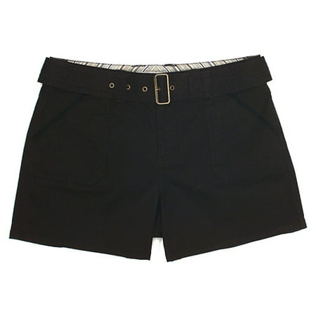 Faded Glory - Women's Belted Stretch Twill Short