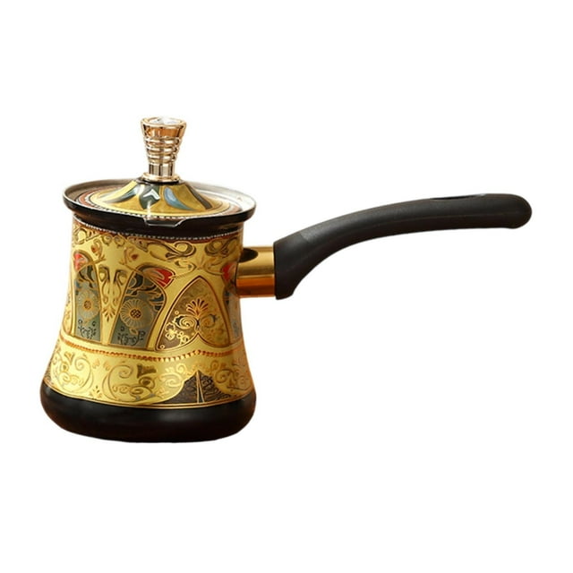 Cafetera, calentador de suero de leche, boquilla antirrebote, fácil de limpiar, regalo, tetera. 720 ml