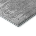 thumbnail image 4 of Addison Rugs Mayfield Washable Transitional Modern Silver Round Rug, 8' x 8', 4 of 5