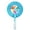 Blue, variant on Blue Handheld Windmill Bubble Wand with Double Ring Multi-Hole Design for Outdoor Bubble Blowing Activities Cartoon Themed Portable Bubble Maker for Events and Party Use