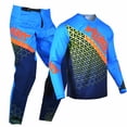 thumbnail image 2 of Willbros Motocross Offroad Jersey Pants Combo Dirt Bike MX Package Riding Gear Set Racewear Blue (Jersey Adult L/Pants W34), 2 of 9