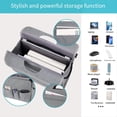 thumbnail image 4 of Desktop Hanging Storage Bag Magazine and Document Storage Bag Office Side Storage Bag, 4 of 7