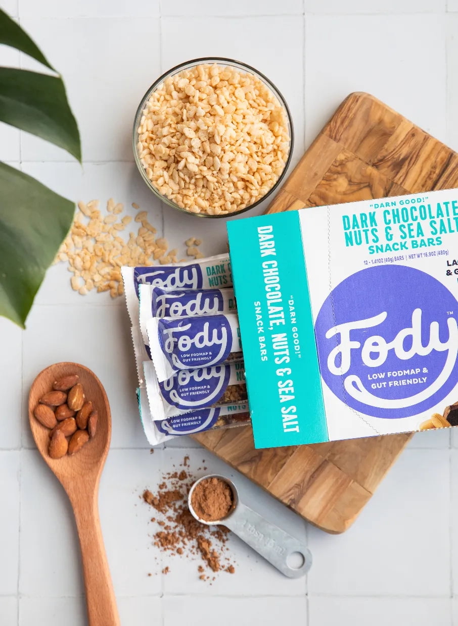 Pack of 12, Fody Dark Chocolate Nuts & Sea Salt Bar, 1.41 oz