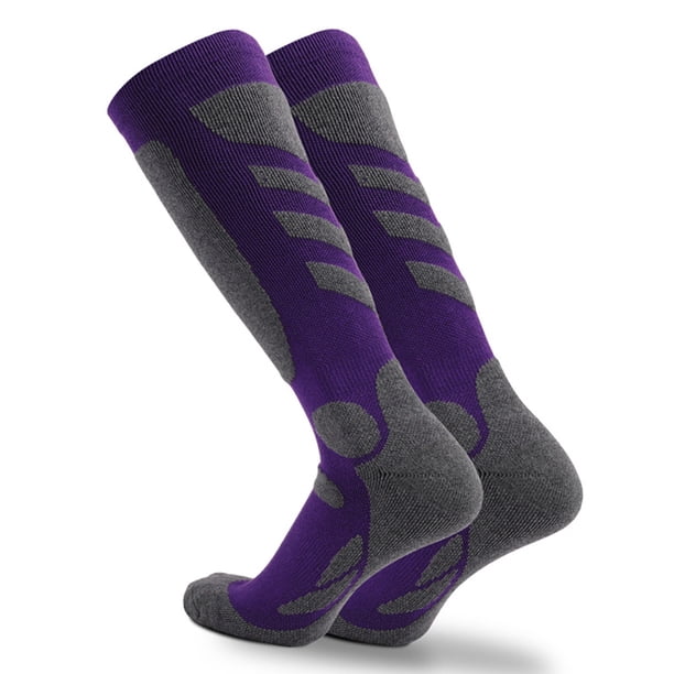 Naiovety Calcetines deportivos de esquí Esquí largo Nieve Caminar Senderismo Deportes Toalla Calcetines Ropa Deportiva, Zapatos verde oscuro Naiovety OD009670-02