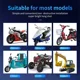 thumbnail image 5 of Par Luces Faros Auxiliares Led De Lupa Para Auto Moto 120w, 5 of 8
