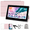 Pink, variant on Tedupee 7 inch Tablet, Android 13 Tablets Quad-Core, 4GB RAM+32GB ROM+1TB Expandable, 3500mAh, Dual Camera, with Case, Stand & Storage Bag,Green