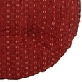 thumbnail image 5 of Klear Vu Gripper Raindrops 14" x 14" Tufted Bar Stool Cushion - Set of 2, 5 of 6