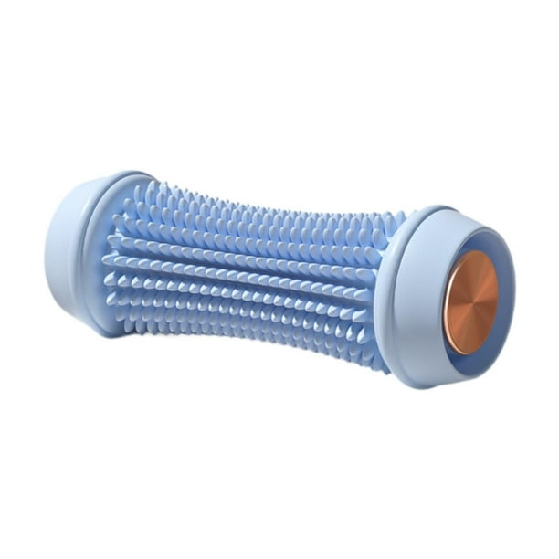 Rodillo de masaje de pies Rodillo de pies Masaje de tejido profundo Rodillo para fascitis compacto Azul