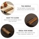 thumbnail image 4 of Accesorios japoneses Herramientas Té Bambú Madera Cuchara de madera Utensilio de ceremonia Gongfu, 4 of 6