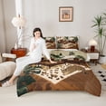 thumbnail image 4 of Castle Fairy Cheetah Animal Queen Comforter Set,Old Fashion Bedding Comforter Set, 4 of 8