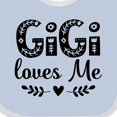 thumbnail image 4 of Inktastic My Gigi Loves Me Girls Girls Baby Bib, 4 of 4