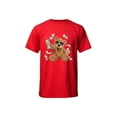 thumbnail image 1 of Playera De Oso Millonario Dinero Dolares Billetes Ropa Para Hombre Color Rojo Talla Mediana Marca Emil SaEs, 1 of 4