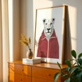 thumbnail image 3 of Sporty Lion - Illustration Animal Humor Fashion Wildlife Sketch Pop Art Unframed Wall Art Print 4 x 6 inches, 3 of 60