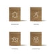 thumbnail image 4 of Paquete de 2 plantas artificiales colgantes Matsuzay decoración verde, 4 of 6
