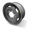 thumbnail image 2 of For 1986-1997 Nissan Hardbody 14 Inch Painted Silver Steel - New OEM Rim - Road Ready Car Wheel, 2 of 8