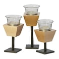 thumbnail image 1 of Picnic Plus PSU-623M Village Candle Stands, Brown, 1 of 1