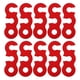 thumbnail image 1 of 10PCS Rope Tensioner Cord Adjuster Aluminium Alloy Easy Operation Stable Fixation Camping Accessory for Tent Hiking Red, 1 of 5