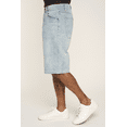 thumbnail image 3 of Victorious Men's Essential Baggy Fit Denim Shorts DS2099 LIGHT  INDIGO Size 38, 3 of 11