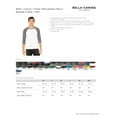thumbnail image 2 of Bella + Canvas 3200 Unisex 3/4-Sleeve Baseball T-Shirt, 2 of 2