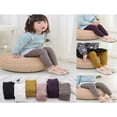 thumbnail image 3 of Toddler Baby Knit Cotton Tights Kids Candy Colors Crochet Pantyhose Soft Ribbed Stockings Autumn Winter Long Leggings, 3 of 9