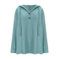 thumbnail image 6 of Maternity Women's Long Sleeve Tunic Pullover Pregnancy Hoodie Business Pregnancy Work Tops, 6 of 6